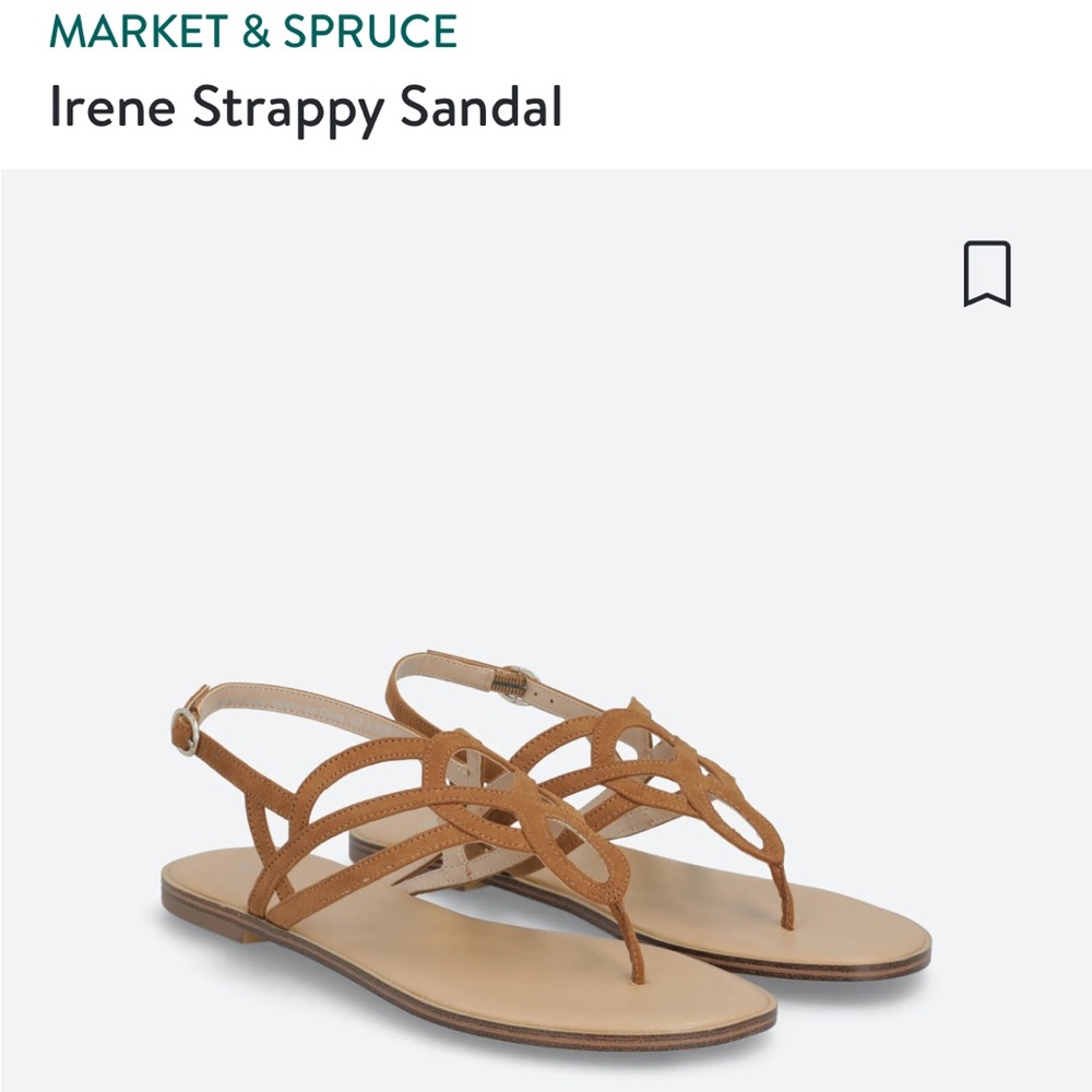 MARKET & SPRUCE, Irene Strappy Sandal. Size 9. Brand new never worn!!